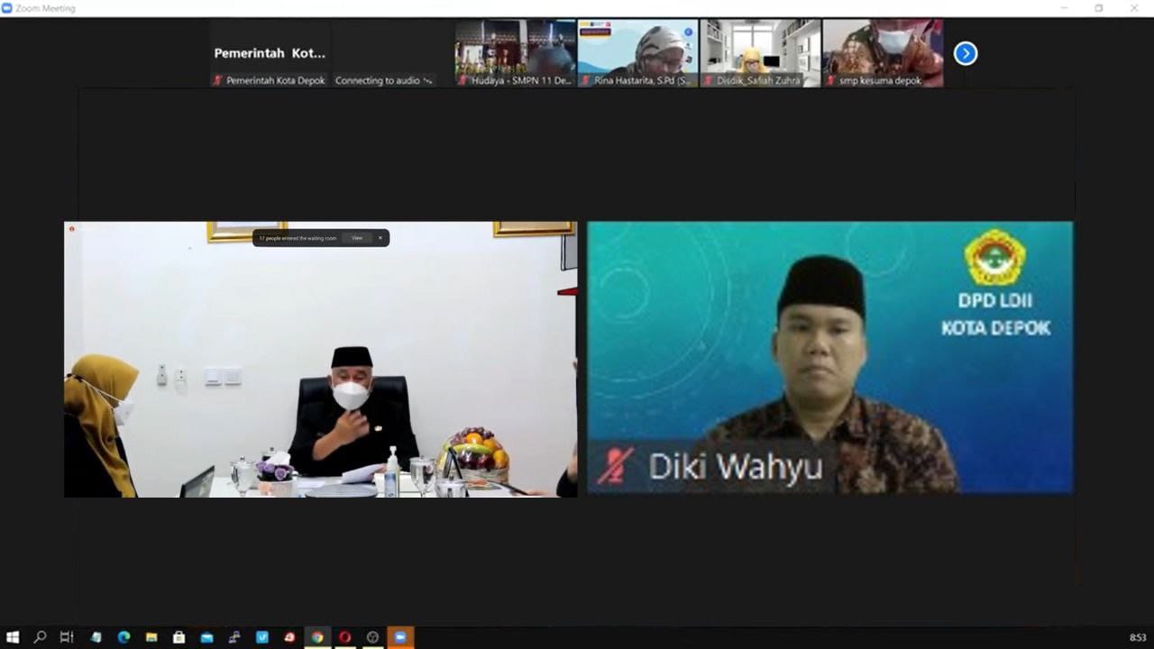 LDII DEPOK Komitmen Bantu Pemkot Antisipasi Lonjakan Kasus COVID-19