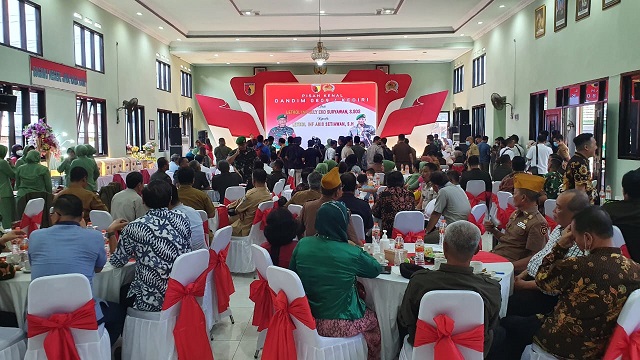 Sertijab Komandan Kodim 0809 Kediri, LDII Hadir Beri Selamat