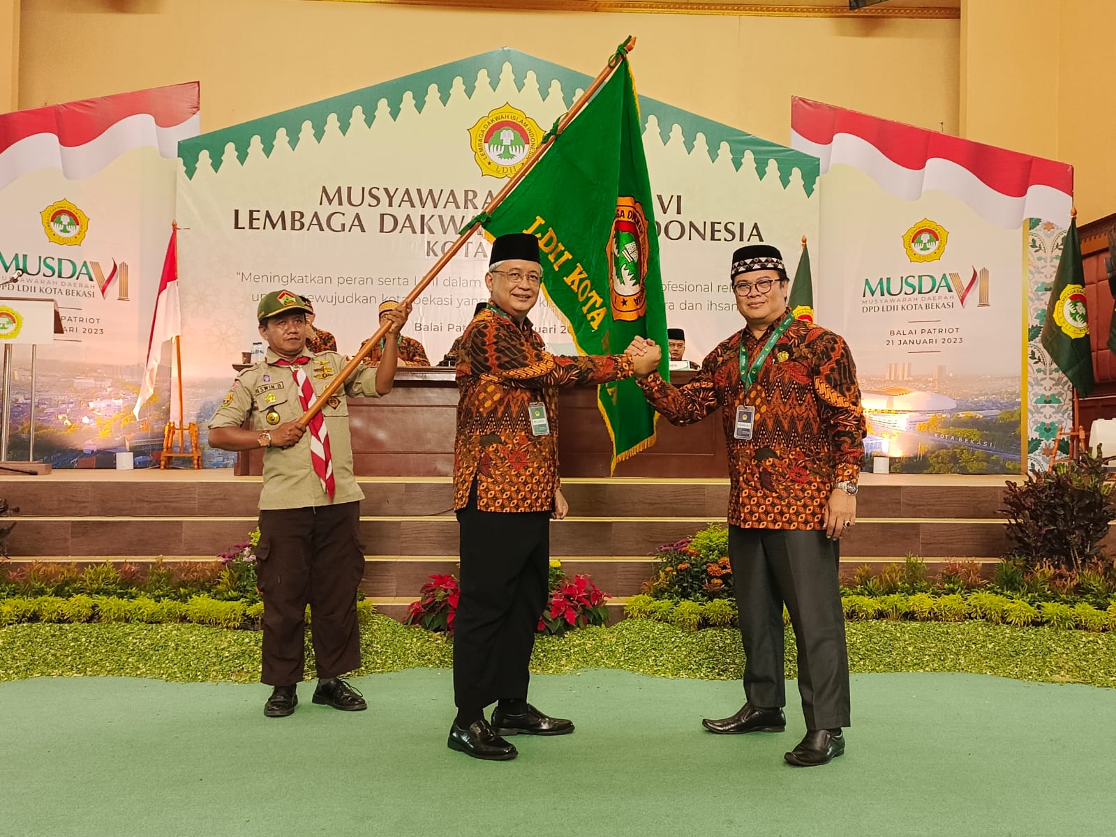 Musda VI LDII Kota Bekasi Menciptakan Masyarakat Profesional dan Religius