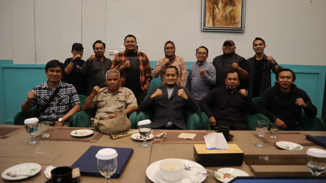 DPD LDII Kota Bandung Bersinergi dengan Media Melalui Sarasehan dan Ngopi Bareng