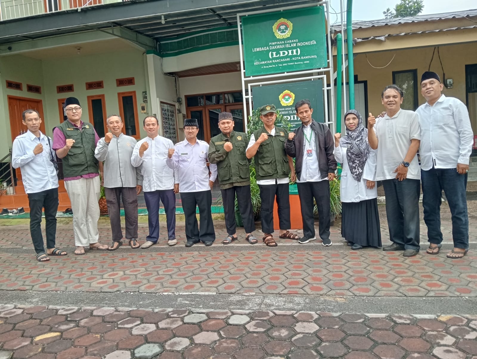 DPD LDII Kota Bandung Berpartisipasi dalam Hari Sejuta Kiblat 2024