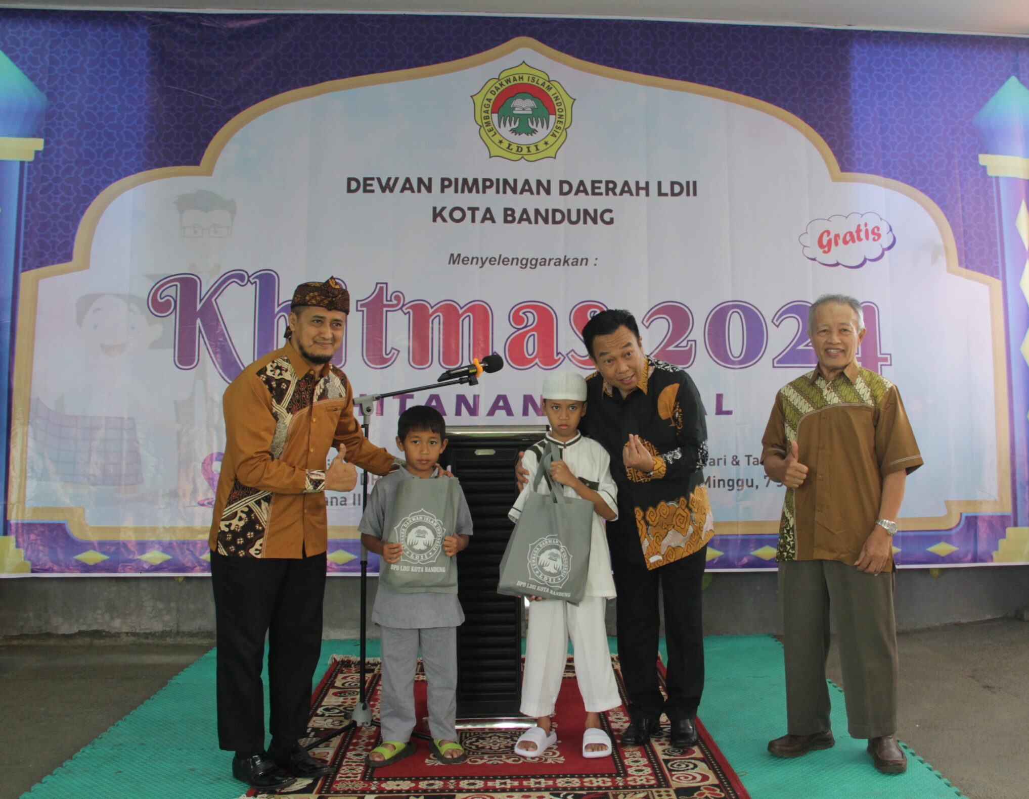 DPD LDII Kota Bandung Gelar Khitanan Massal