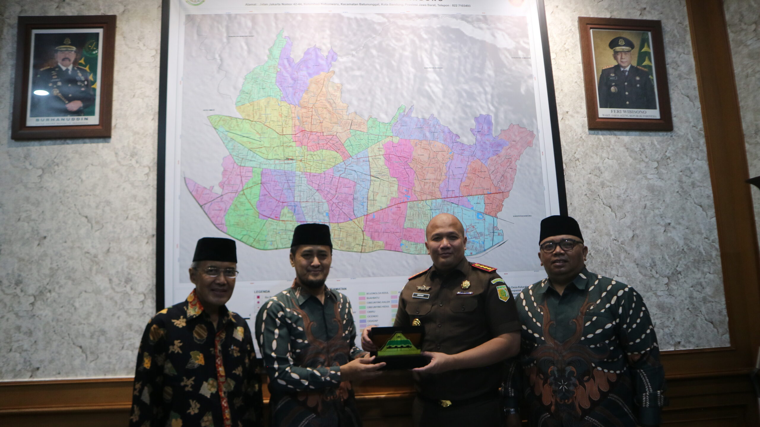 Pererat Sinergi, DPD LDII Kota Bandung Silaturahim dengan Kejaksaan Negeri Bandung