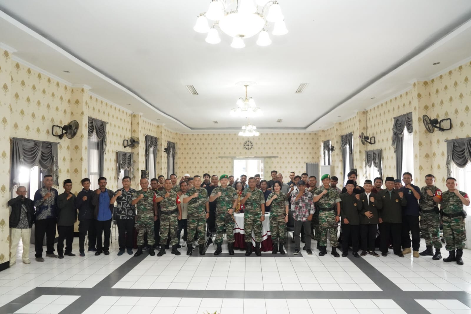 Pengurus LDII Kecamatan Andir Hadiri Kegiatan Komsos Cegah Radikalisme dan Separatisme