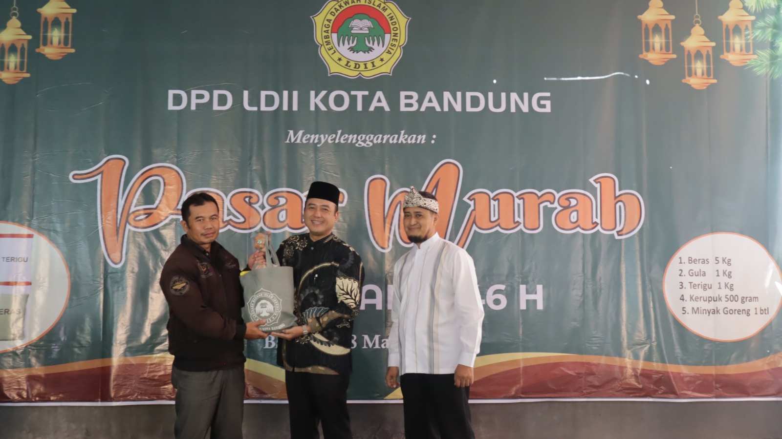 DPD LDII Kota Bandung Gelar Pasar Murah Ramadhan untuk Meringankan Beban Ekonomi Masyarakat