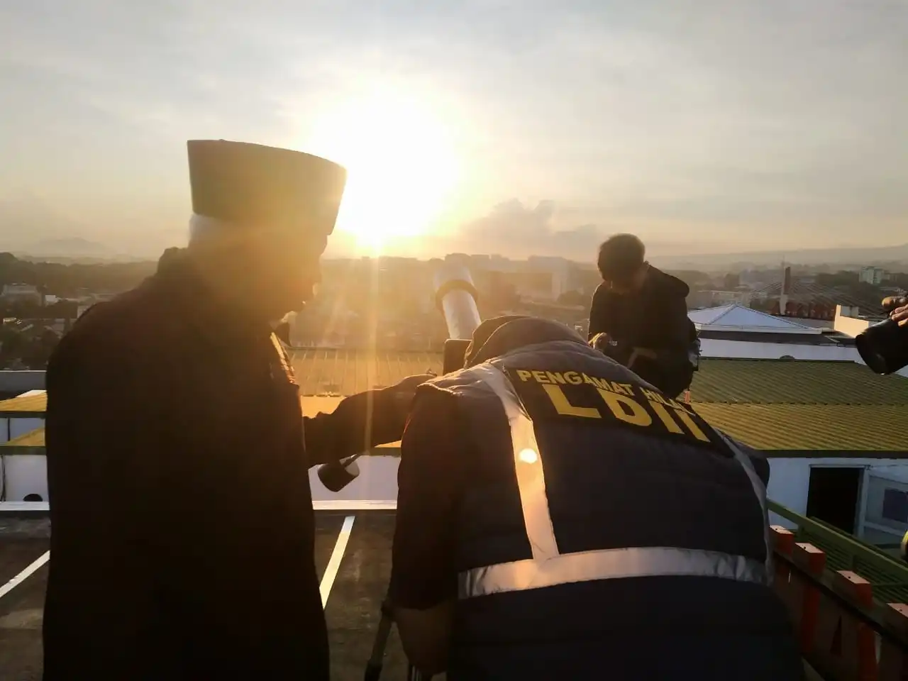 LDII Lakukan Pengamatan Hilal 1 Dzulhijjah 1446 H di Kota Bandung