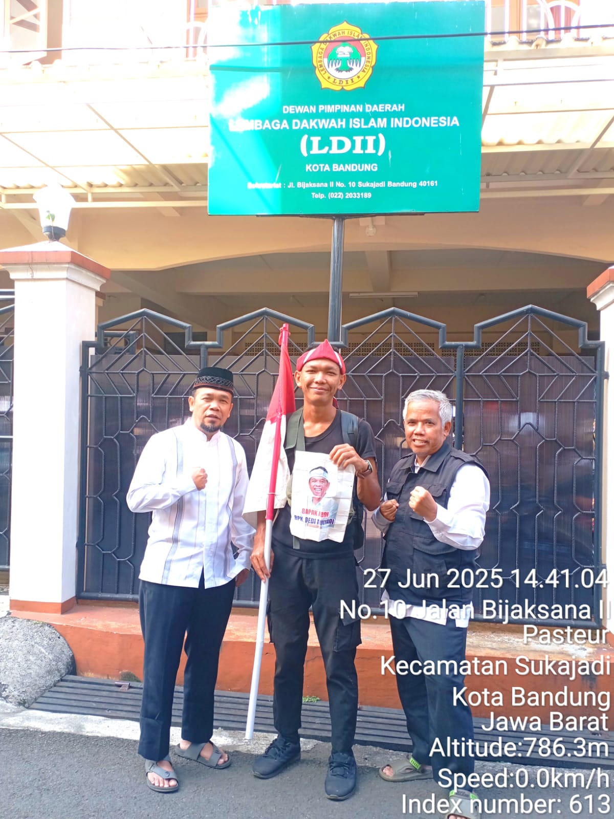 DPD LDII Kota Bandung Sambut Novrizal, Pemuda Pejuang Lingkungan dengan Semangat Kemerdekaan